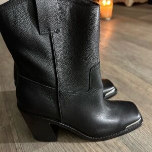 Dolce Vita Black Heeled Boots
